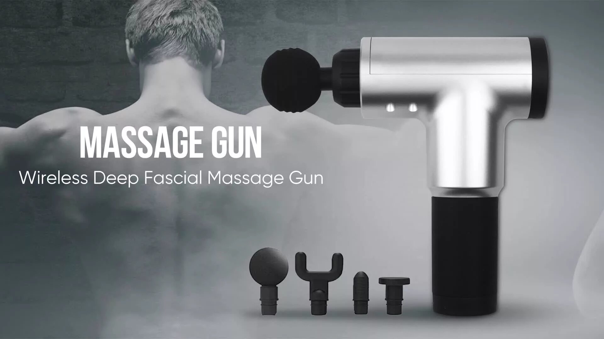 Перкуссионный массажер Fascial Gun. Перкуссионный массажер massage Gun.
