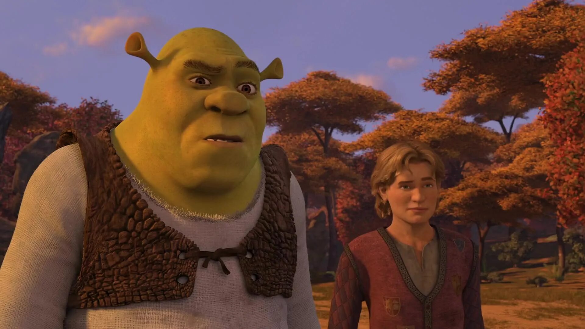 Шрек 3. Shrek the third (2007). Шрек 3 Мерлин. Шрек на осетинском