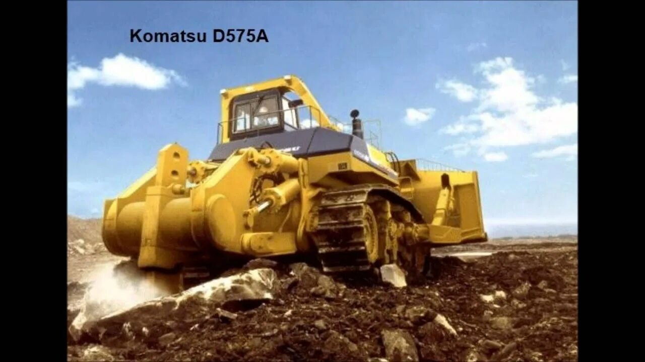 Бульдозер Komatsu d575a. Комацу 575 бульдозер. Бульдозер Komatsu d575a-3 SD. Самый большой бульдозер Komatsu d575a.