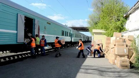 Разгрузка вагонов