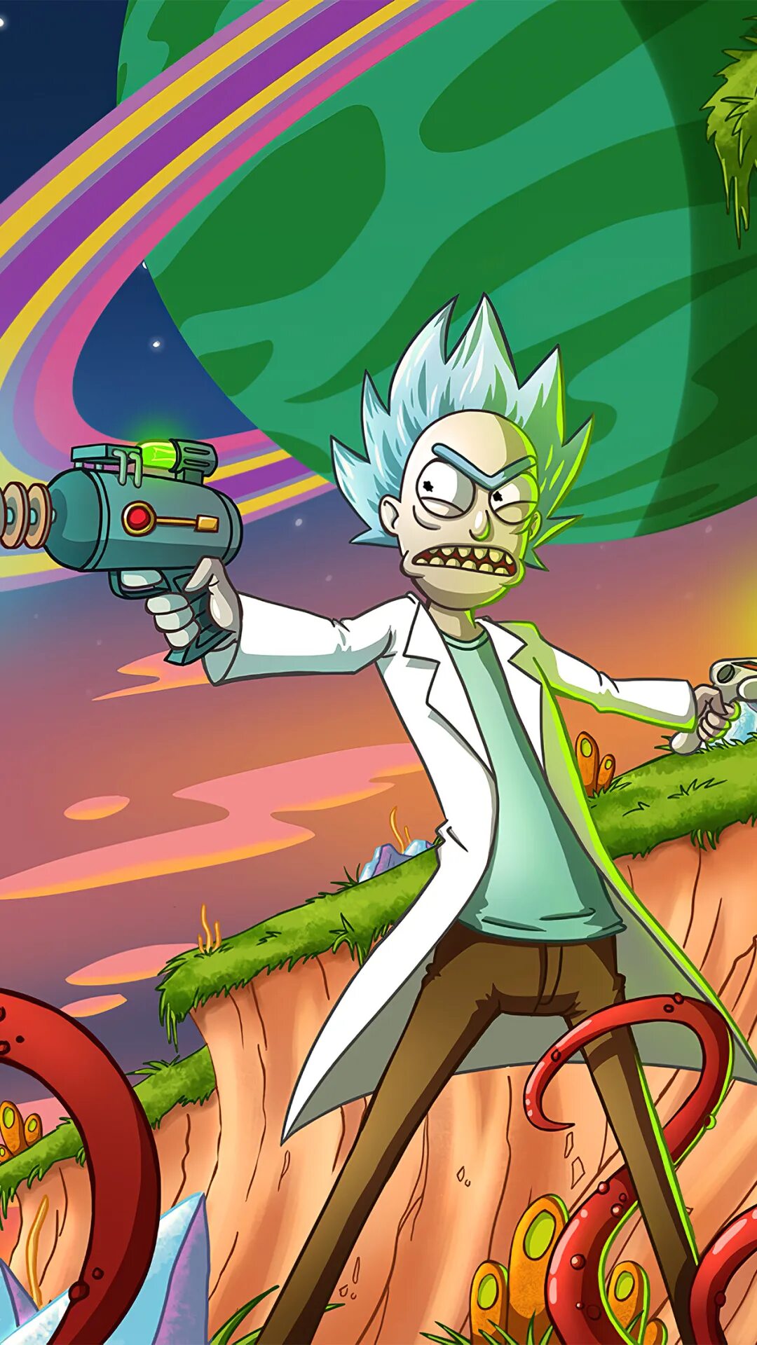 Rick and morty rick wallpaper. Рик и морти телефон. Рик и морти 4k. Арт рик и морти 4к. Рик и морти на экран телефона.