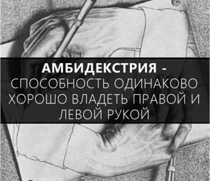 Одинаково владеют правой и левой рукой. Умные слова для словарного запаса. Амбидекстрия. Умные слова для словарного запаса и их значение. Умные слова для словарного запаса и их значение пополнения русского.