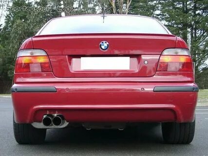 Bmw e39 задний