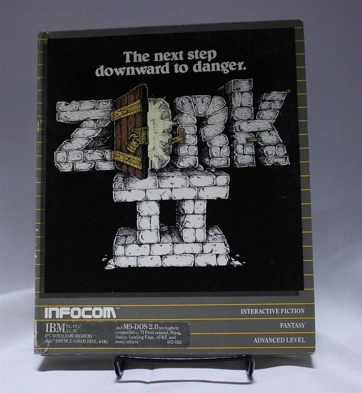 Interactive Fiction игры. Энциклопедия лучших игр для IBM PC. Игры на дискетах. Zork II: the Wizard of Frobozz игра. Interactive fiction