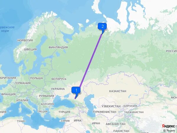 Казань алексеевское расстояние