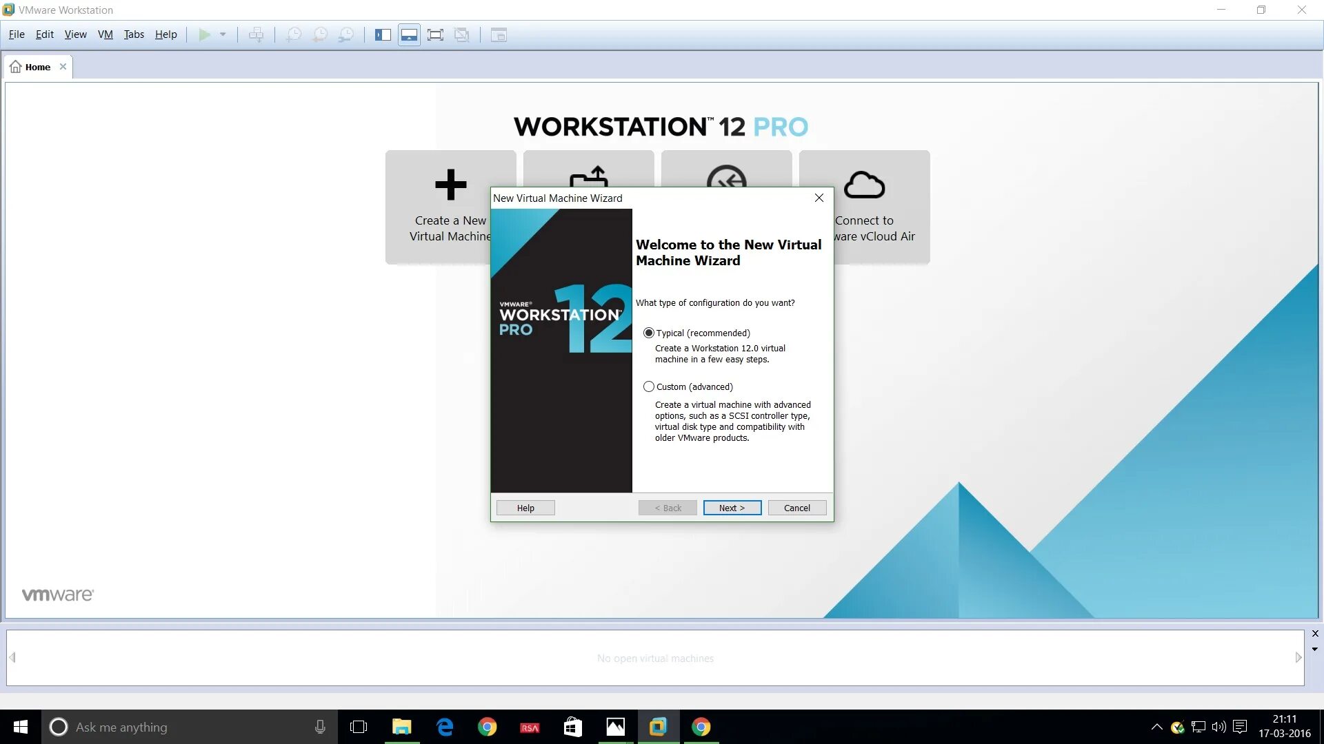 New virtual machine