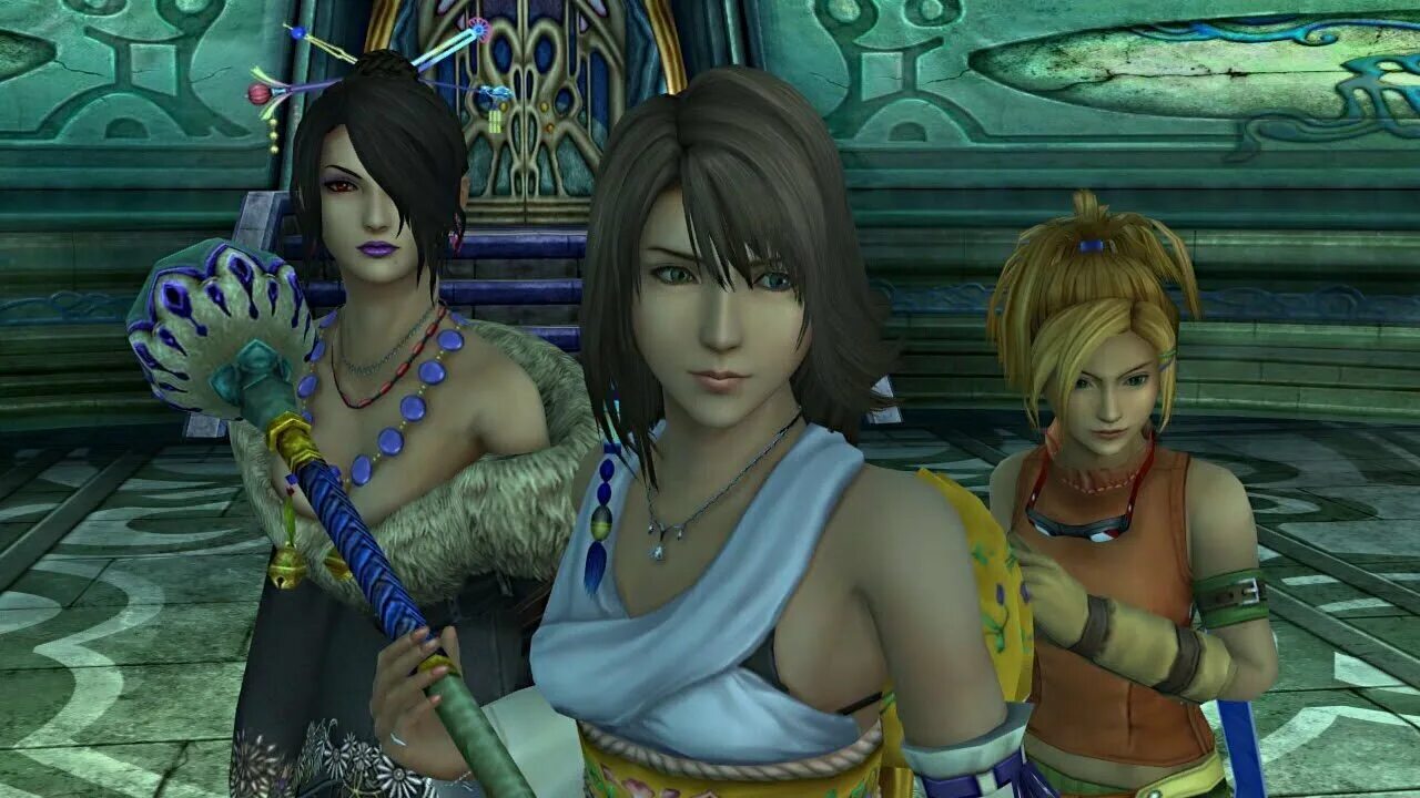 Final fantasy x x 2 remaster. Final Fantasy 10/10-2. Финал фэнтези 10 ремастер. Final Fantasy 10 Рикку.