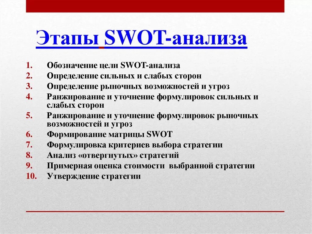 Этапы проведения SWOT-анализа. Этапы проведения SWOT-анализа организации. Последовательность этапов проведения SWOT-анализа. СВОТ анализ 1 этап. Первым этапом анализа является