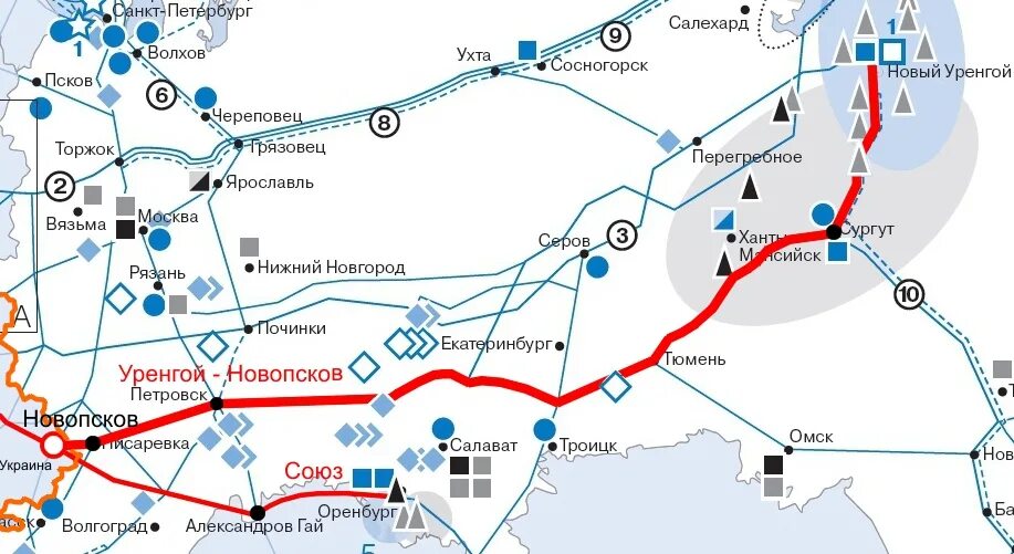 Маршрут газопровода Уренгой Помары Ужгород карта. Уренгой-Помары-Ужгород газопровод на карте России. Магистральный газопровод Уренгой Помары Ужгород карта. Газопровод Помары-Ужгород карта Уренгой Помары. Тэц маршрут