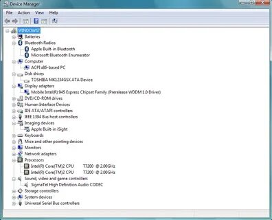 Intel device driver