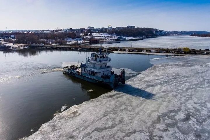 Телеока павлово на оке нижегородской области. Мост в г Павлово Нижегородской области. Мост через оку Павлово Тумботино. Переправа Тумботино Павлово. Павловский Понтонный мост.