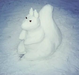 Слепить фигуру из снега