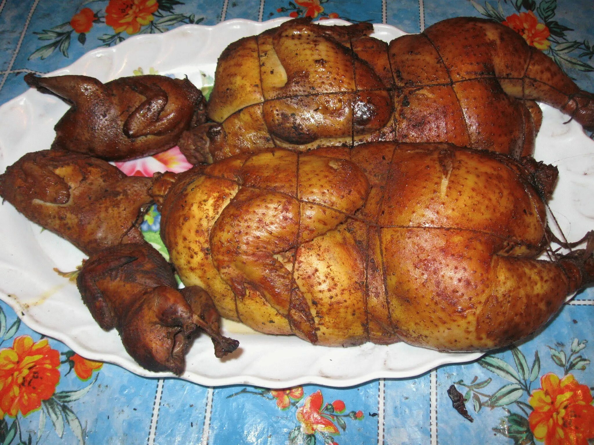 Как сделать копченую курицу