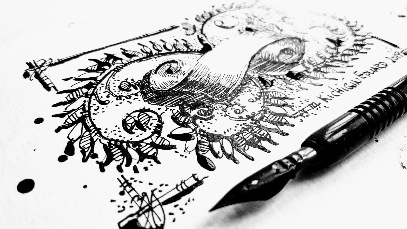 Перо для рисования тушью. Тушь для рисования. Туш перо. Графика тушью и пером. Туш перо.