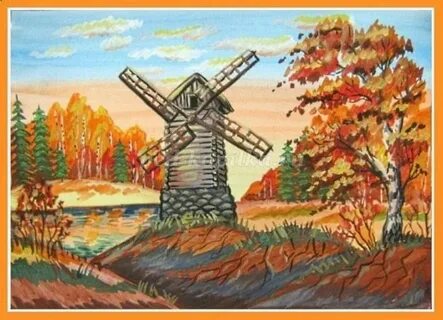 Рядом с мельницей была кладовая где