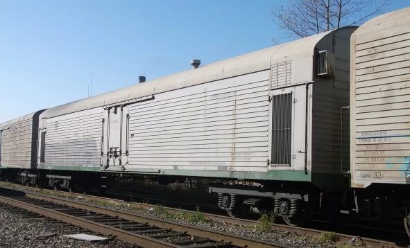 изотермический вагон 16-3002. вагон рефрижератор рефсервис. вагон-термос модель 16-1807-04. изотермический вагон рефрижератор. цмгв вагон.