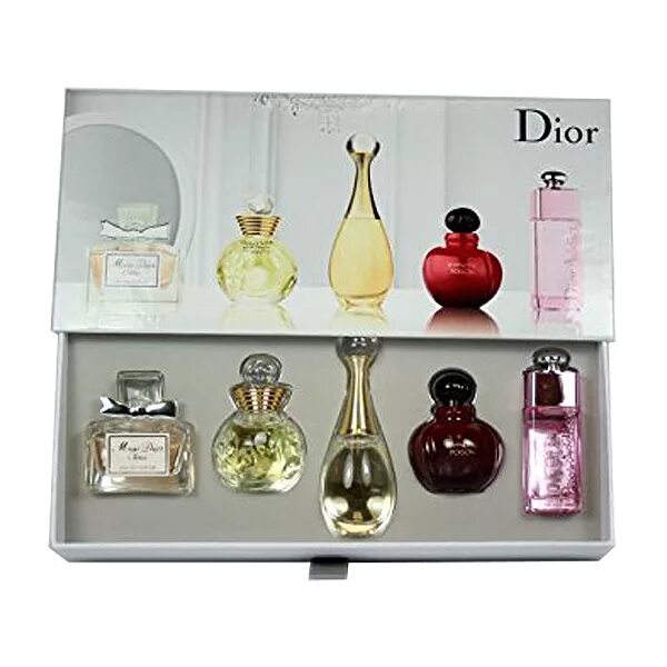 Подарочный набор Christian Dior les Parfums 5in1. Набор духов Кристиан диор коллекция. Les Parfums Dior набор из 5 миниатюр. Парфюмерный набор Christian Dior "les Parfums" 5 x 5 ml. Как называется маленькие духи