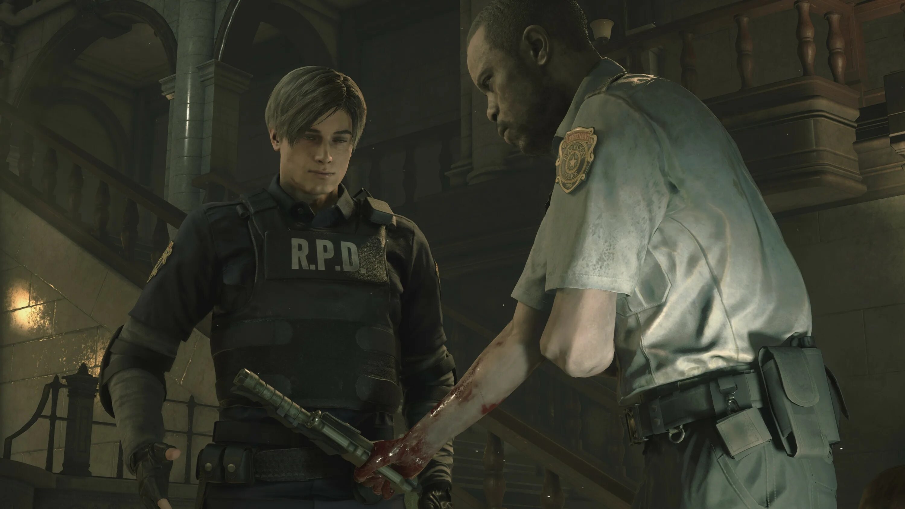 Resident Evil 2 Remake re4 Leon. Resident evil 2 часть