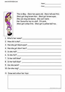 Reading texts for children