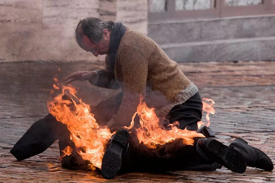 Воздействие огня на человека