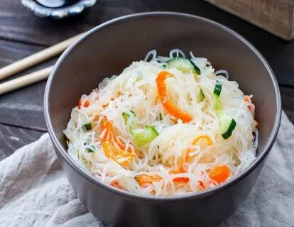 Блюда с фунчозой с фото