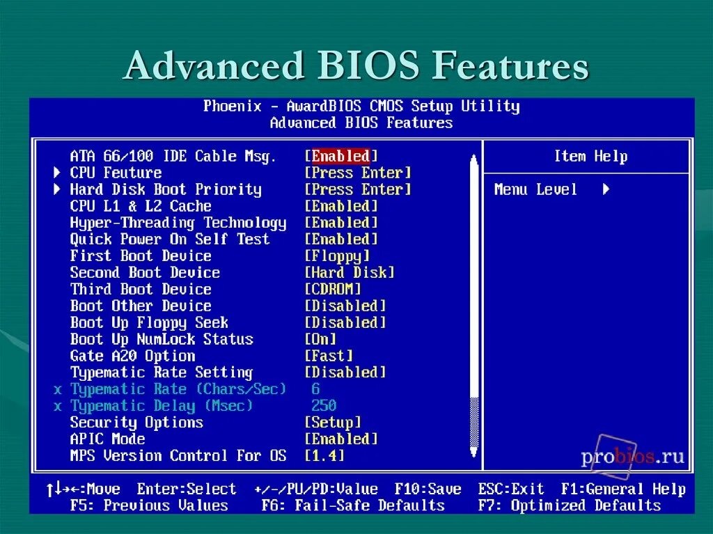 Комбинация биос. BIOS/Advanced компьютера. Phoenix BIOS Advanced BIOS features. Меню биос Advanced. Advanced BIOS features что это в биосе.