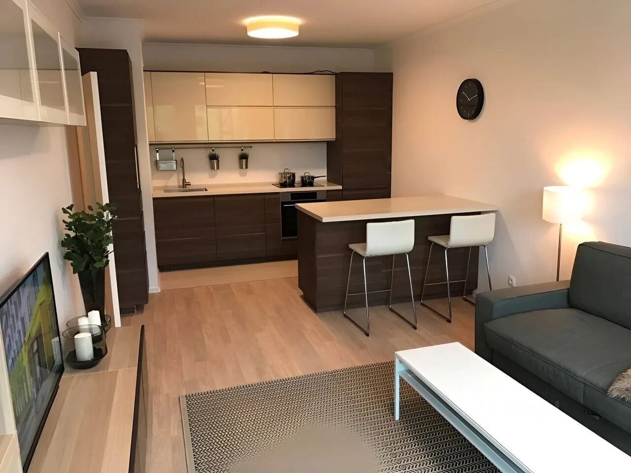 интерьер квартиры. красивая квартира. кухня пик евродвушка. однокомнатная квартира героя. квартира студия сдается.