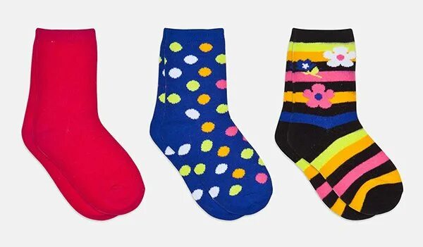 Цветные носки. На занятия в носочках. 1 носок. Новогодние носки для новорожденных. 1 носок.