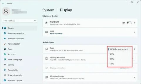 Как настроить экран на windows 11