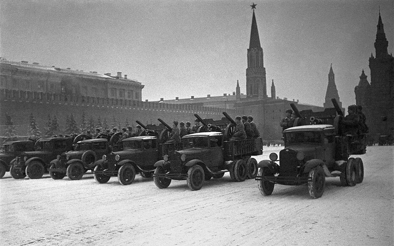 Москва в военные годы