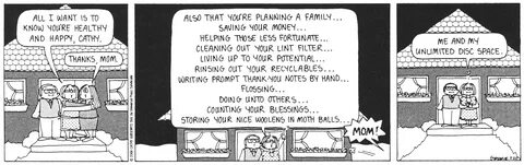 Cathy Guisewite’s family 