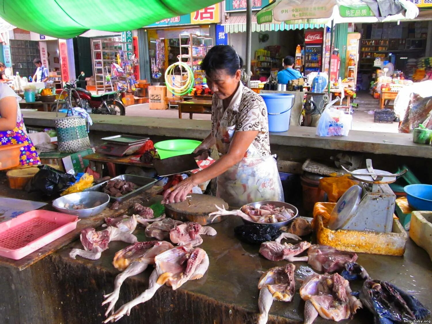 китайский рынок видео