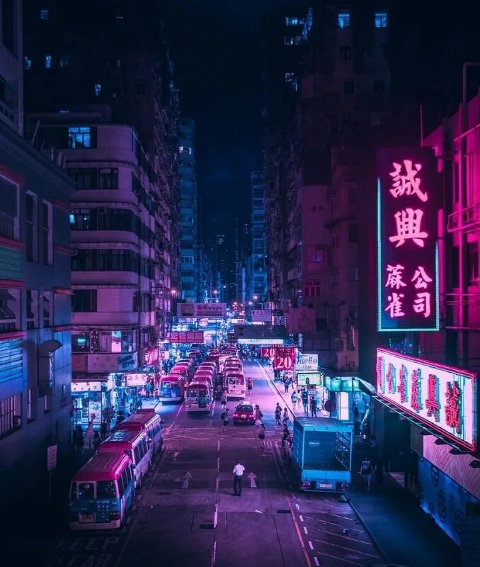 Неон город. Японская улица неон. Японские Неоновые улицы. Ночные улицы Гонконга. Город фонка