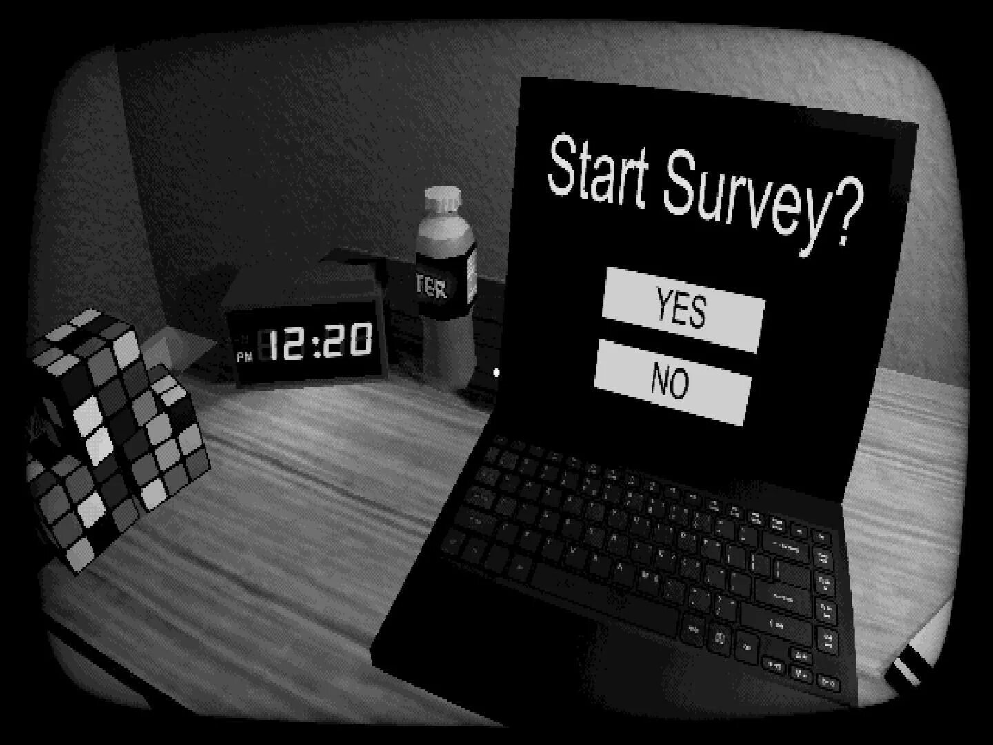 Could start the game. Start Survey. The Survey игра. Старт игры. Start Survey хоррор.