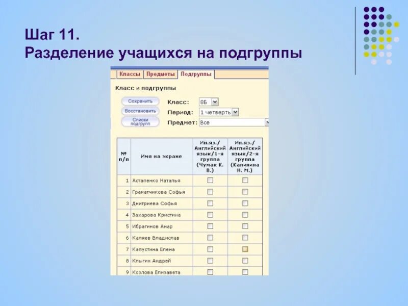 Деление детей на подгруппы. Классы группы подгруппы. Разделение группы на подгруппы. Разделение учащихся по классам.