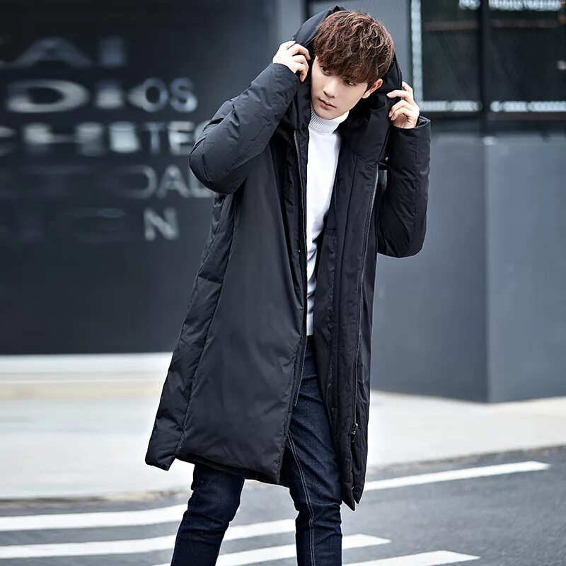 Длинная мужская зимняя. Пуховик-пальто мужской твое a6628. Длинная куртка Alexander Wang. Длинный пуховик мужской. Куртка мужская зимняя удлиненная.