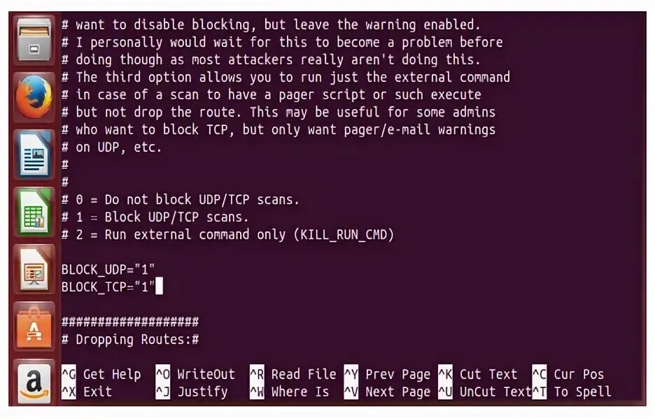 Enable blocking. Enable blocking
