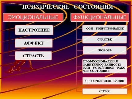 Эмоции являются психическими процессами и психическими состояниями