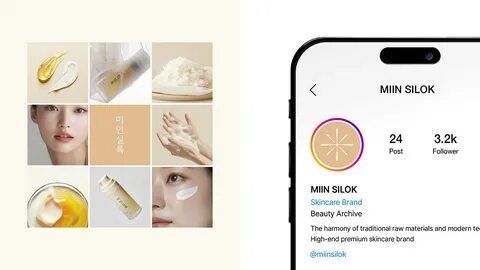 MIINSILOK brand identity naming packaging design visual identity branding B...