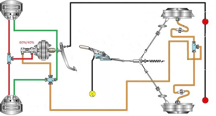 Схема тормозов Москвич 2141. Схема тормозной системы Москвич 2141. Схема подключения тормозной системы Москвич 2141. Схема тормозной системы Москвич 412 ИЖ.
