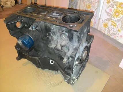 Блок цилиндров рено