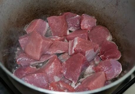 Как приготовить мясо говядины казане