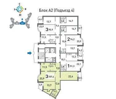 Квартира красногорский бульвар