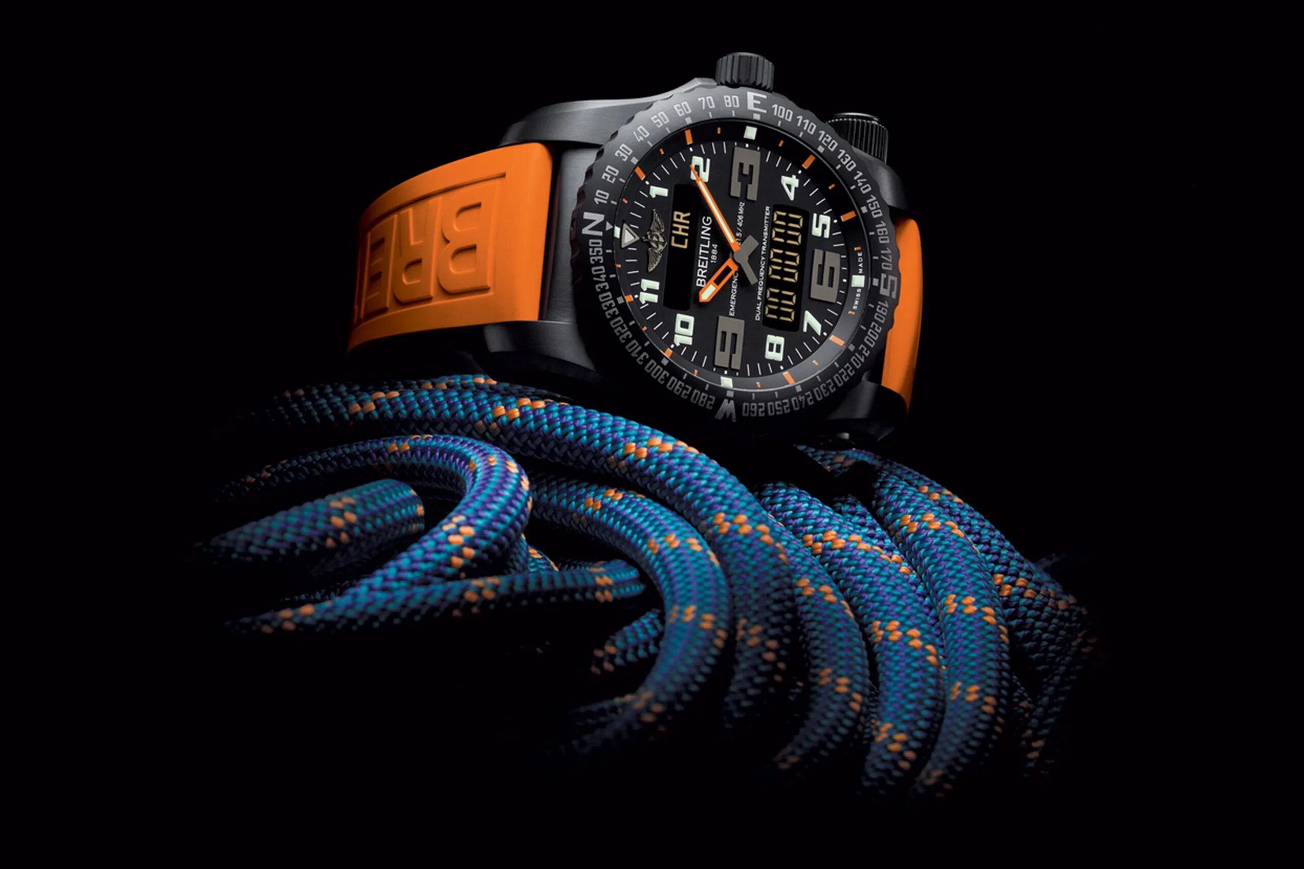 Sports watch 7. Часы Breitling Emergency. Breitling Emergency Mission. Breitling с радиомаяком. Breitling Sports.