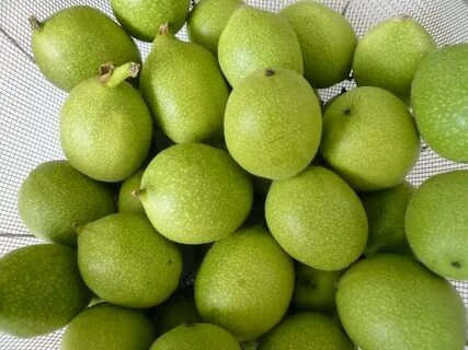 Зеленый орех сок