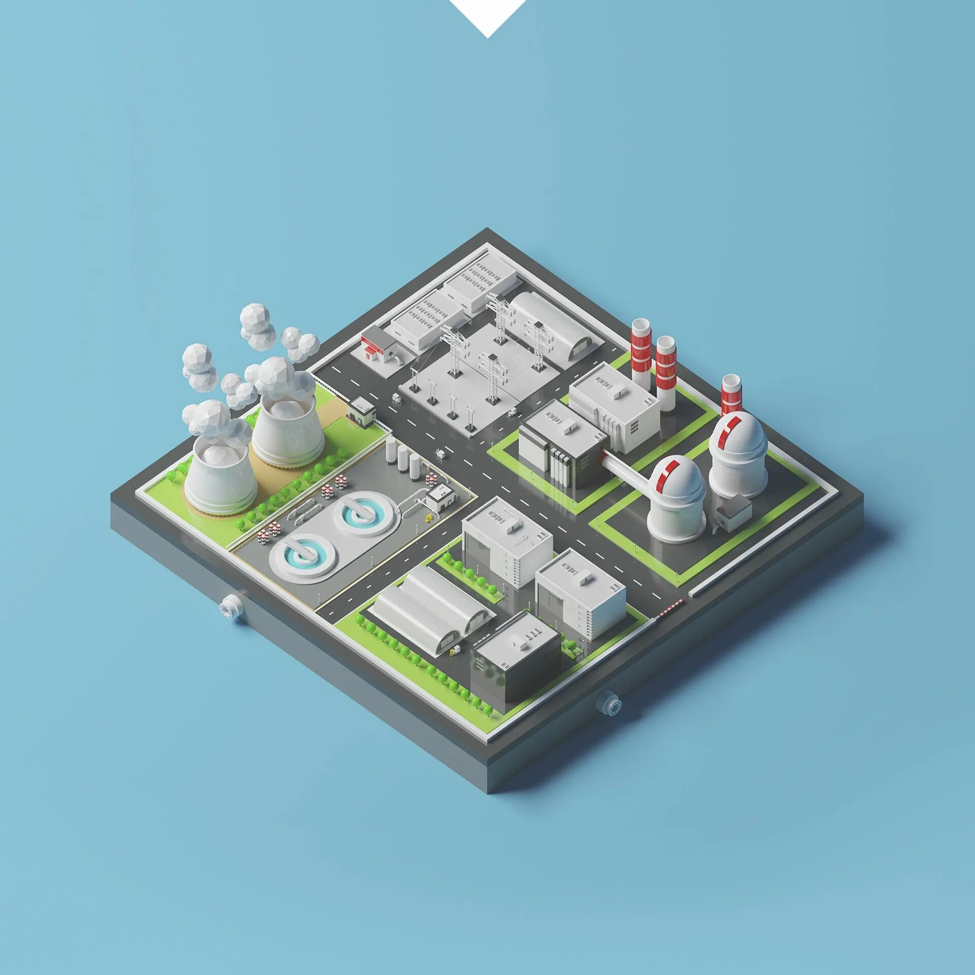 Plant station. Игра атомный город. Nuclear Plant isometric. Электростанция Лоу Поли. Power Plant Station Soviet 3d model.