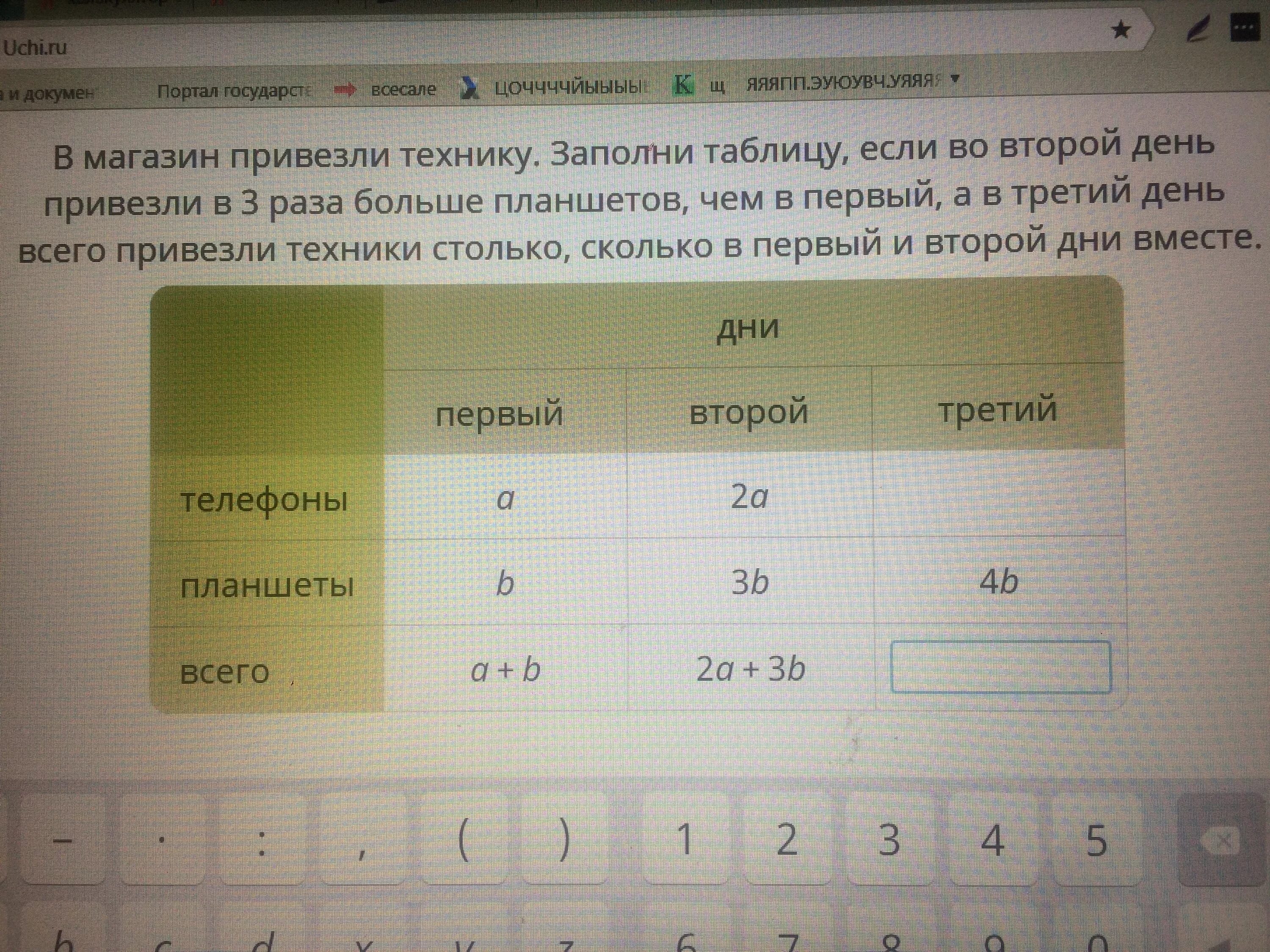 В магазин привезли технику в первый. В магазин привезли технику. Заполни таблицу если во 2 день. Заполните таблицу учи ру. В магазин привезли технику заполни таблицу учи ру. Что показывает 1а