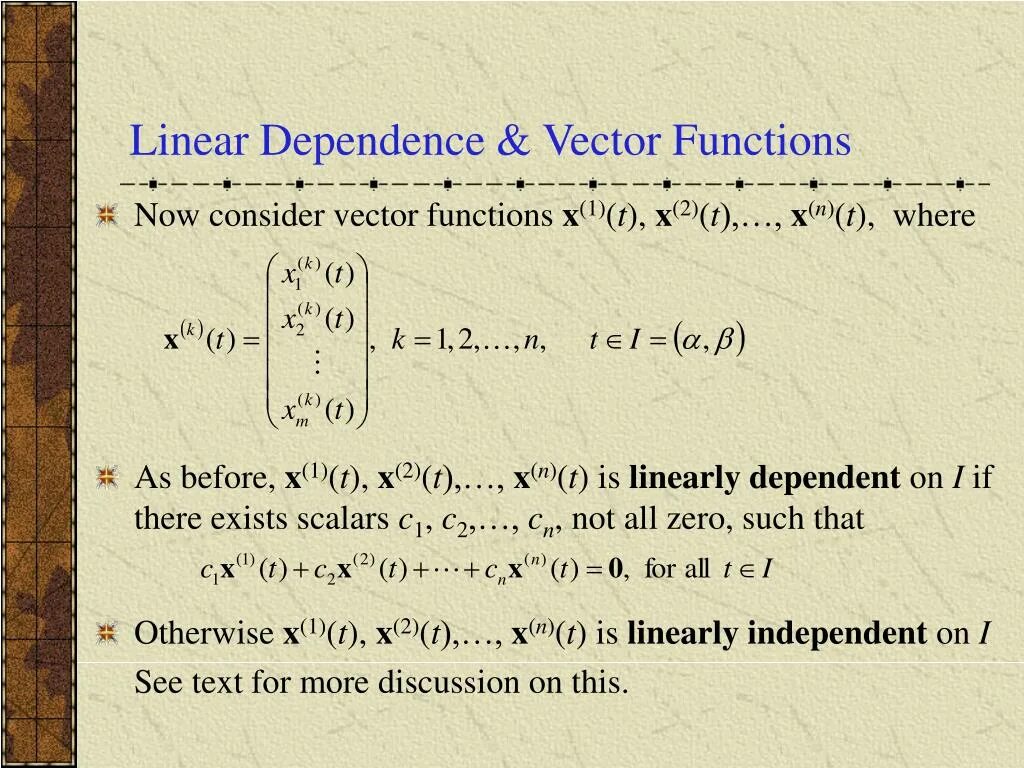 Linear dependence. Linearly independent. Linearly independent vectors. Linearly dependent or independent.