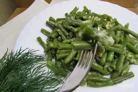 Рецепт блюд из стручковой зеленой фасоли