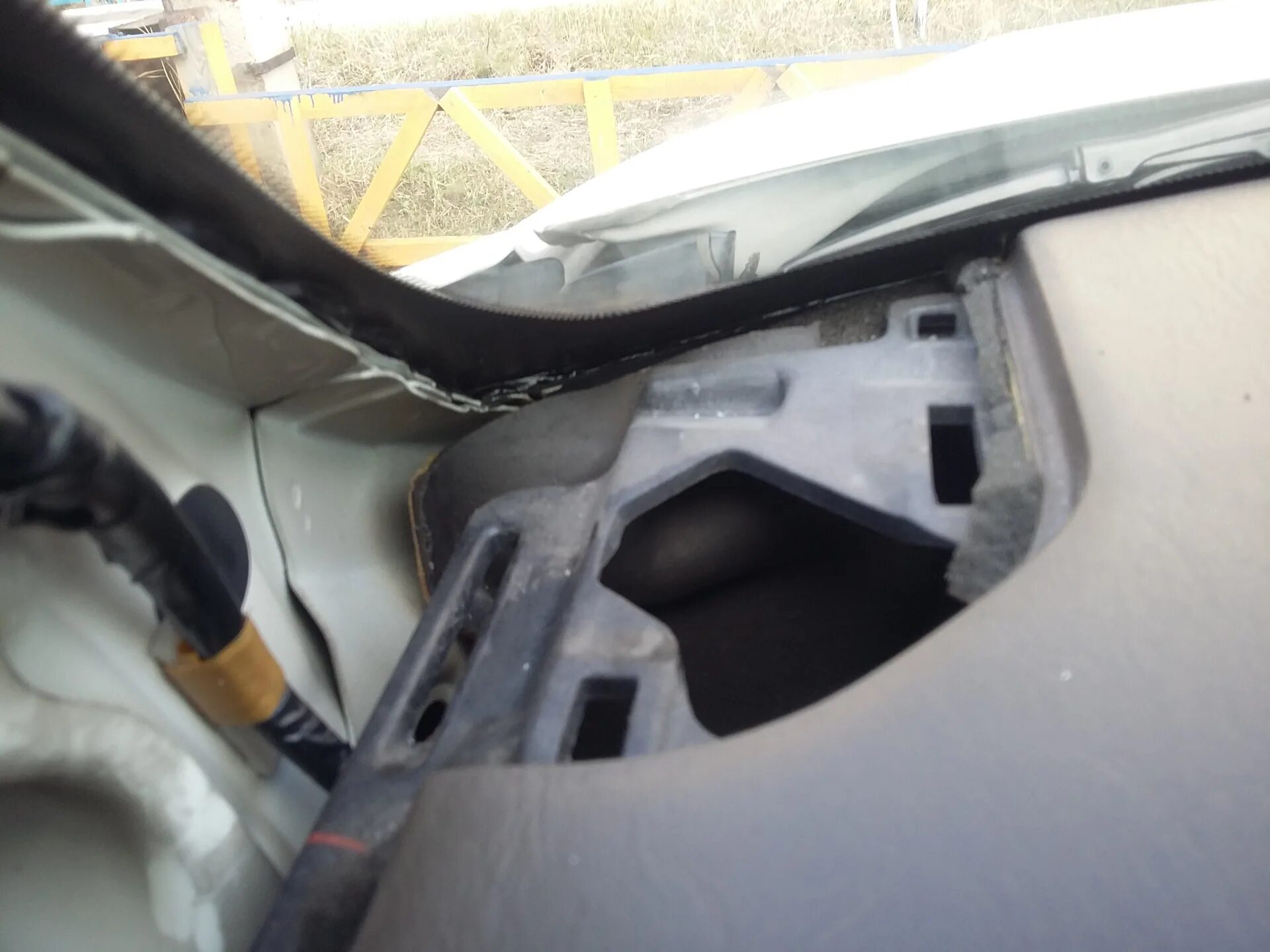 Снятие центральной панели и печки Тойота Харриер часть 1 - Toyota Harrier (2G), 